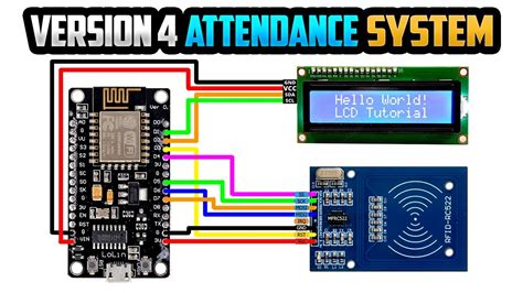 rfid school attendance system price|rfid attendance system using nodemcu.